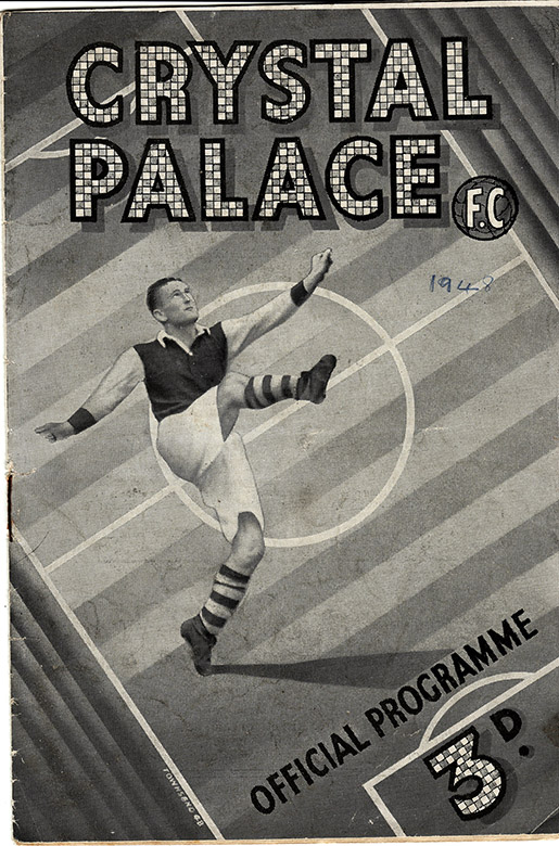 <b>Saturday, October 30, 1948</b><br />vs. Crystal Palace (Away)
